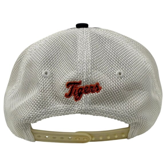 New Era Detroit Tigers Hat SnapBack Mesh Black Orange White Mesh English D MLB - Picture 4 of 11